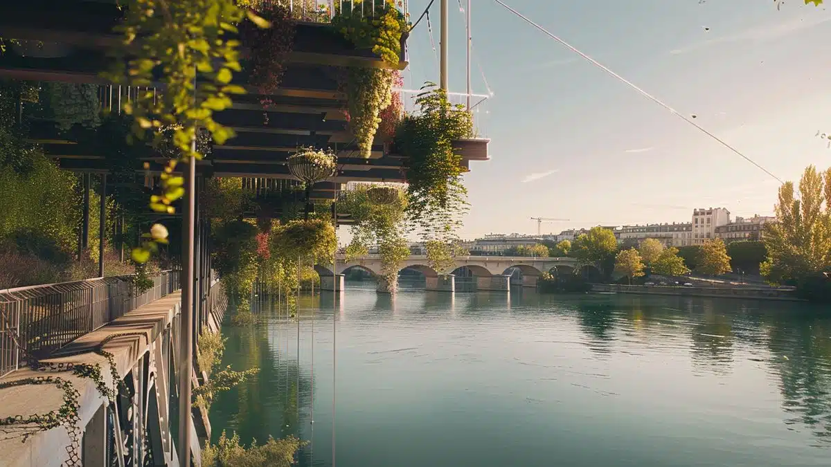 Et si la nature transformait le quai Pierre-Scize à Lyon en un véritable Eden urbain ?