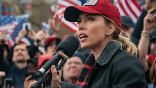 Scarlett Johansson pourrait se tourner vers une carrière politique