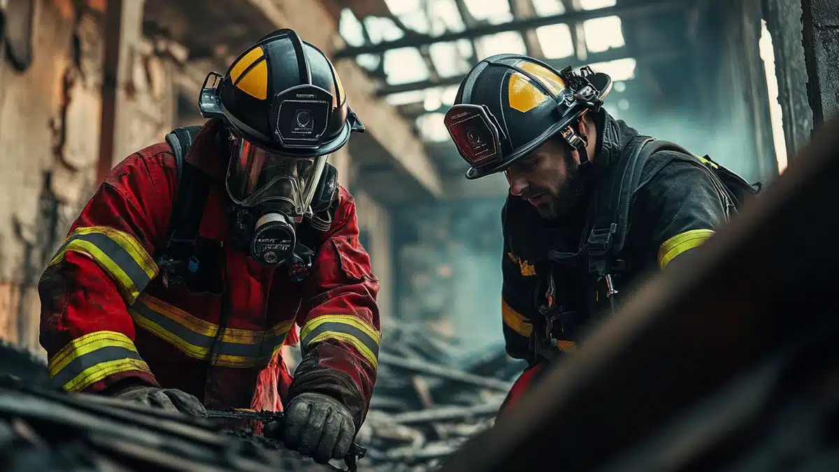 Les pompiers en mission : une expertise délicate