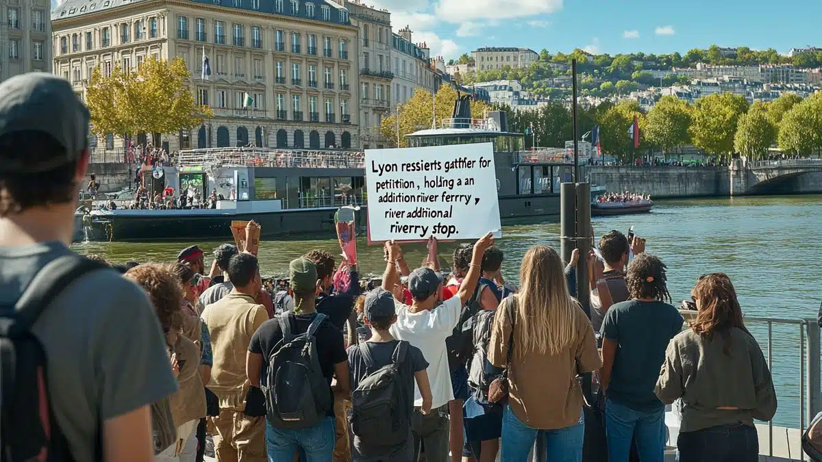 Pourquoi des milliers de Lyonnais exigent-ils un arrêt supplémentaire pour les navettes fluviales ? Découvrez la pétition qui fait du bruit !