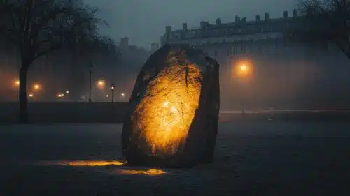 Que cache vraiment 'le gardien', cette mystérieuse pierre qui révèle l'âme ésotérique des arêtes de poisson à Lyon ?